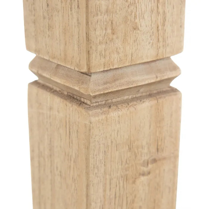 Mindi wood bed side table 50 X 32 X 72 cm