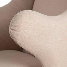 Carica l&#39;immagine nel visualizzatore di Gallery, BEIGE ROCKING CHAIR 71 X 91 X 109 CM