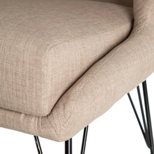 Load image into Gallery viewer, TAUPE ROCKING CHAIR 70 X 91 X 109 CM
