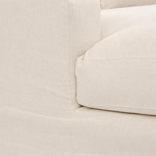 Load image into Gallery viewer, SOFA CHAISE LONGUE BEIGE LIVING ROOM FABRIC 122 X 155 X 93 CM