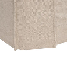 Charger l&#39;image dans la galerie, 4 SEATER SOFA BEIGE FABRIC ROOM 240 X 100 X 92 CM