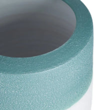 Load image into Gallery viewer, VASE WHITE-BLUE CERAMIC DECORATION 19 X 19 X 60 CM