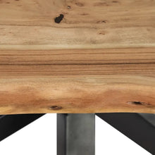 Carica l'immagine nel visualizzatore di Gallery, DINING TABLE NATURAL-BLACK WOOD-IRON 160 X 90 X 76 CM