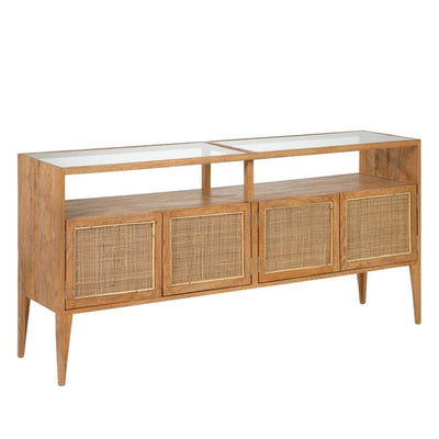BUFFET NATURAL WAY WOOD-RATTAN ROOM 160 X 40 X 80 CM