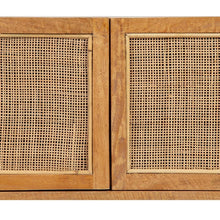 Load image into Gallery viewer, BUFFET NATURAL WAY WOOD-RATTAN ROOM 160 X 40 X 80 CM