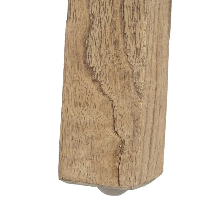Mindi wood bed side table 45 X 30 X 66 cm