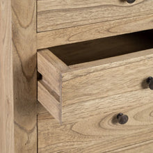 Load image into Gallery viewer, Mindi wood bed side table 44 X 34 X 77 cm