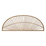 HEADBOARD NATURAL FIBRE / WOOD 160 X 60 CM