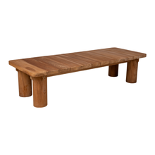 Carica l&#39;immagine nel visualizzatore di Gallery, Teak Coffee table 63x63x41