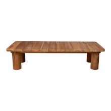 Carica l&#39;immagine nel visualizzatore di Gallery, Teak Coffee table 63x63x41