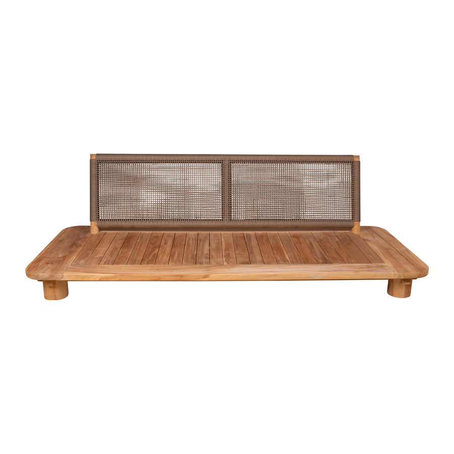 Teak Bench/Sofa 48x98x81