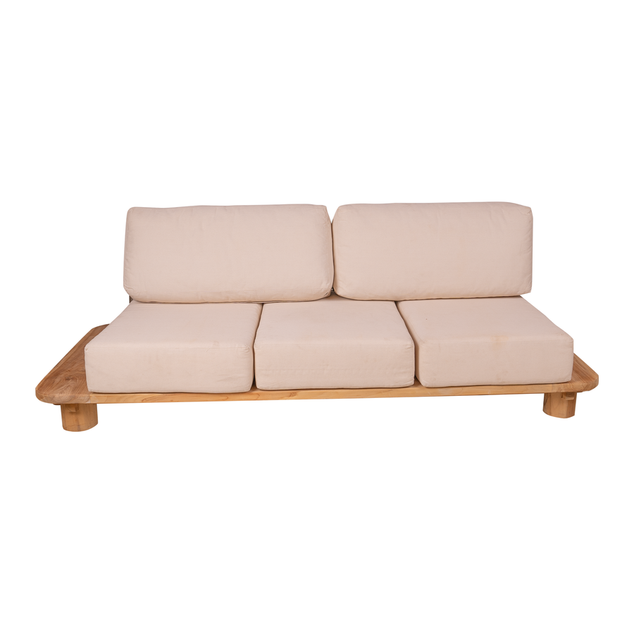 Teak Bench/Sofa 48x98x81