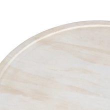 Cargar imagen en el visor de la galería, AUXILIARY TABLE WHITE MANGO WOOD ROOM 45 X 45 X 45 CM