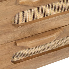 Load image into Gallery viewer, NATURAL WOOD-RATTAN AUXILIARY FURNITURE 80 X 40 X 77 CM