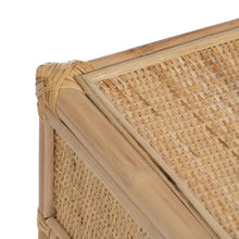 Load image into Gallery viewer, LITTLE BED SIDE TABLE RATTAN BEDROOM 45 X 35 X 50 CM