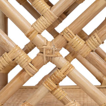 Load image into Gallery viewer, LITTLE BED SIDE TABLE RATTAN BEDROOM 45 X 35 X 50 CM