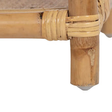 Load image into Gallery viewer, LITTLE BED SIDE TABLE RATTAN BEDROOM 45 X 35 X 50 CM