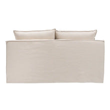 Load image into Gallery viewer, CHAISE LONGUE SOFA BEIGE FABRIC ROOM 190 X 165 X 95 CM