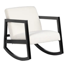 Load image into Gallery viewer, ROCKING CHAIR BLACK 60 X 83 X 72 CM