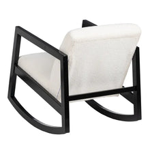 Load image into Gallery viewer, ROCKING CHAIR BLACK 60 X 83 X 72 CM