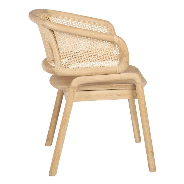 CHAIR TEAK WOOD ROOM 65 X 64 X 80 CM