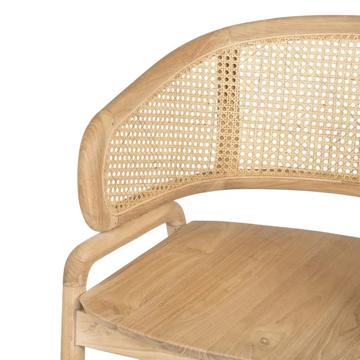 CHAIR TEAK WOOD ROOM 65 X 64 X 80 CM