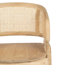 Cargar imagen en el visor de la galería, CHAIR TEAK WOOD ROOM 65 X 64 X 80 CM