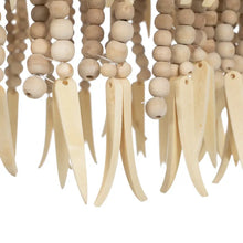 Load image into Gallery viewer, NATURAL BEADS CEILING LAMP 40 X 40 X 29 CM