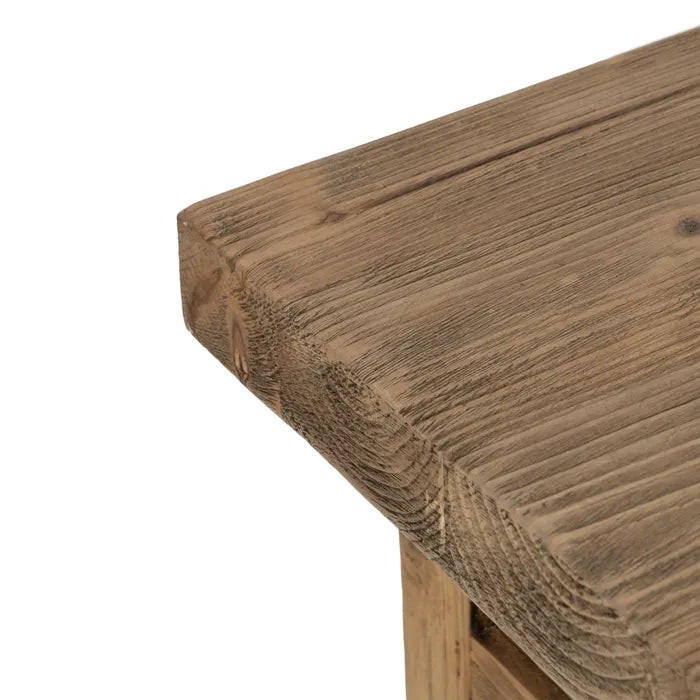 NATURAL PINE WOOD CONSOLE ENTRANCE 170 X 45 X 91 CM