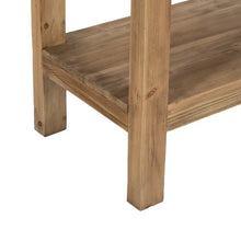 Load image into Gallery viewer, NATURAL PINE WOOD CONSOLE ENTRANCE 170 X 45 X 91 CM