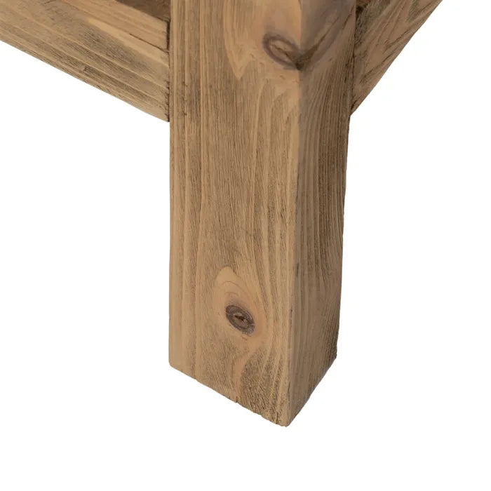 NATURAL PINE WOOD CONSOLE ENTRANCE 170 X 45 X 91 CM