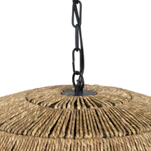 Charger l&#39;image dans la galerie, CEILING LAMP NATURAL FIBER LIGHTING 51 X 51 X 39 CM