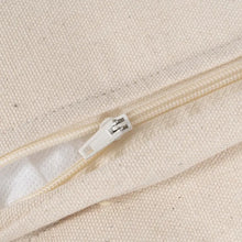 Carica l&#39;immagine nel visualizzatore di Gallery, BEIGE-BLACK COTTON CUSHION 45 X 45 CM