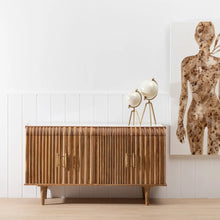 Load image into Gallery viewer, NATURAL SIDEBOARD MANGO WOOD  152 X 40 X 84.50 CM