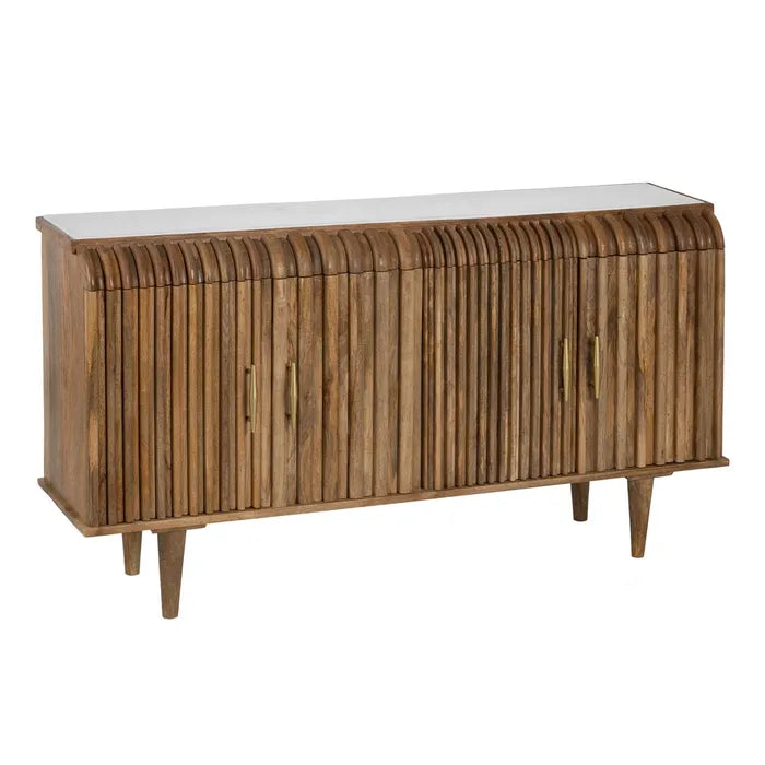 NATURAL SIDEBOARD MANGO WOOD  152 X 40 X 84.50 CM