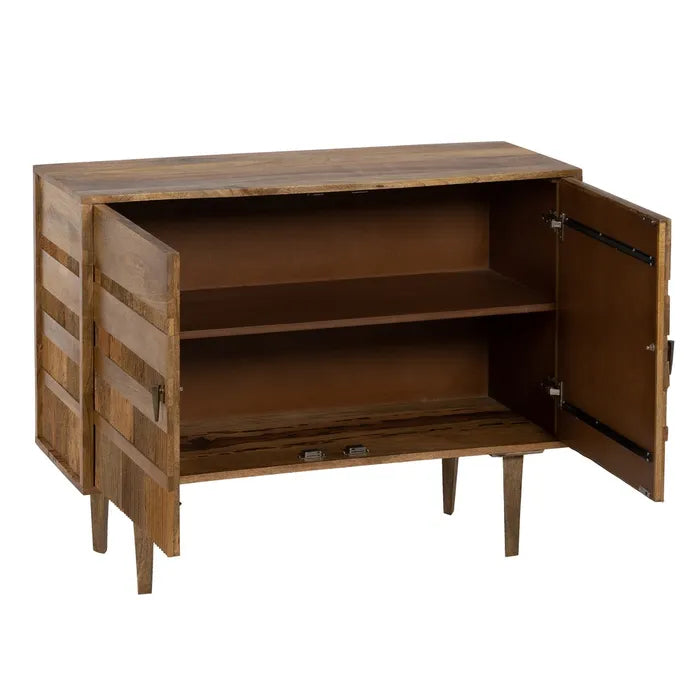 NATURAL MANGO WOOD HALL FURNITURE 107 X 43 X 85 CM