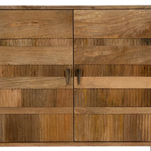 Cargar imagen en el visor de la galería, NATURAL MANGO WOOD HALL FURNITURE 107 X 43 X 85 CM