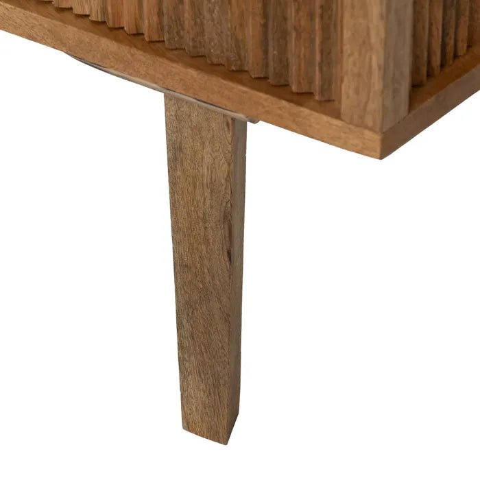 NATURAL MANGO WOOD HALL FURNITURE 107 X 43 X 85 CM