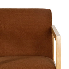 Carica l&#39;immagine nel visualizzatore di Gallery, ROCKING CHAIR BROWN 60 X 83 X 72 CM