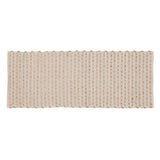 CARPET NATURAL-WHITE YUTE-COTTON 170 X 70 CM