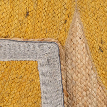 Cargar imagen en el visor de la galería, CARPET NATURAL-YELLOW JUTE DECORATION 160 X 230 CM