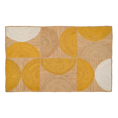 CARPET NATURAL-YELLOW JUTE DECORATION 200 X 290 CM