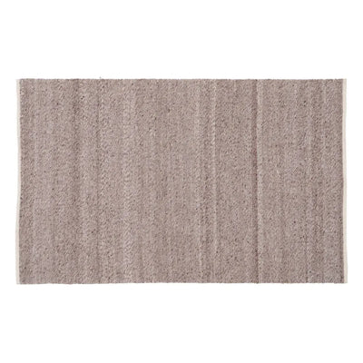 CARPET BROWN FABRIC DECORATION 160 X 230 CM