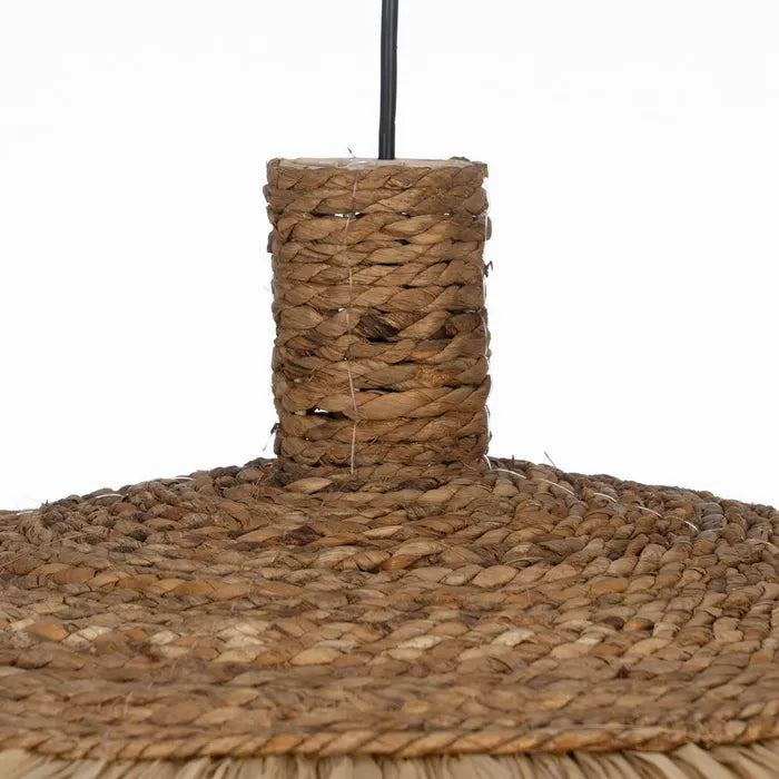 CEILING LAMP NATURAL FIBER LIGHTING 80 X 80 X 45 CM