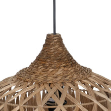 Cargar imagen en el visor de la galería, CEILING LAMP NATURAL FIBER LIGHTING 50 X 50 X 45 CM