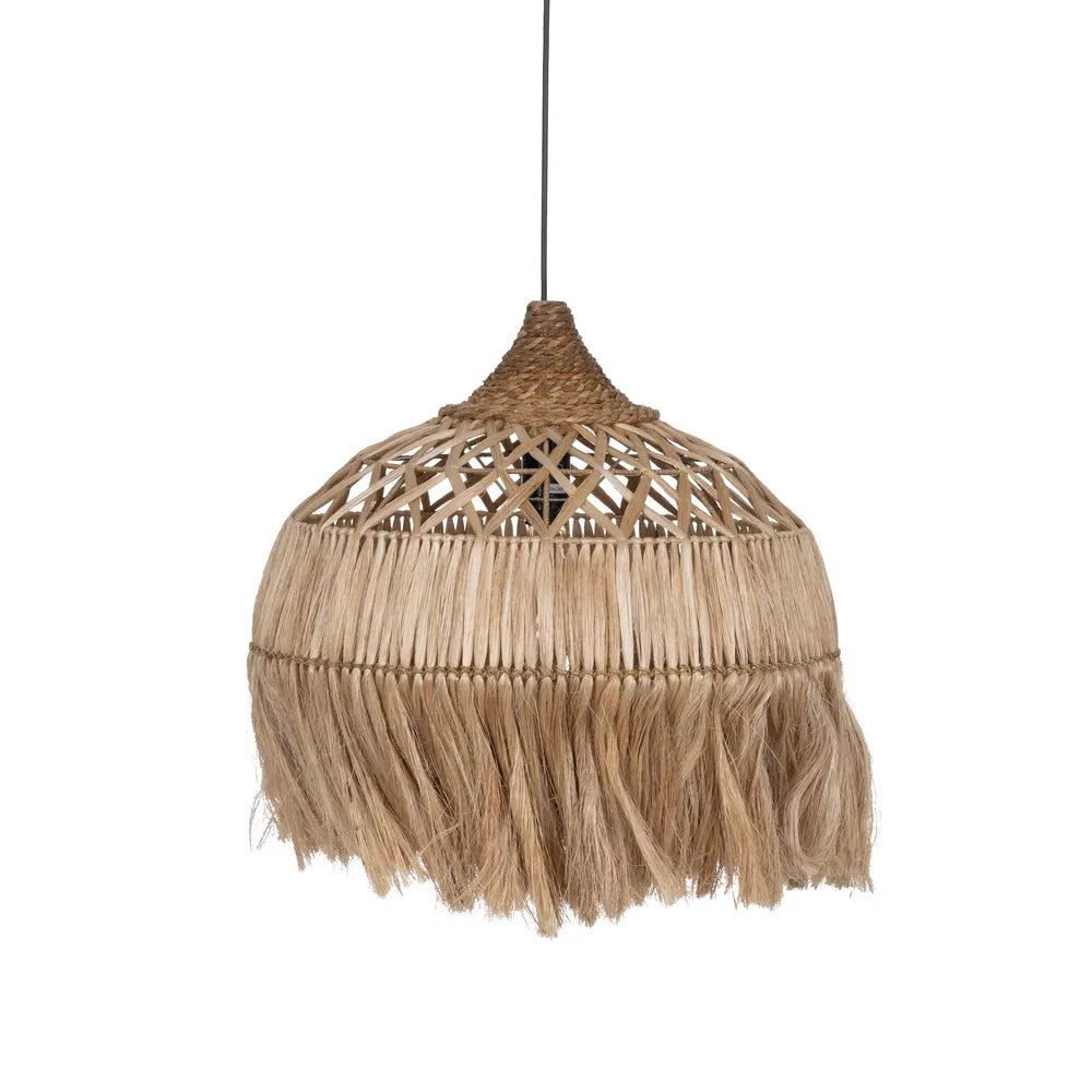 CEILING LAMP NATURAL FIBER LIGHTING 50 X 50 X 45 CM