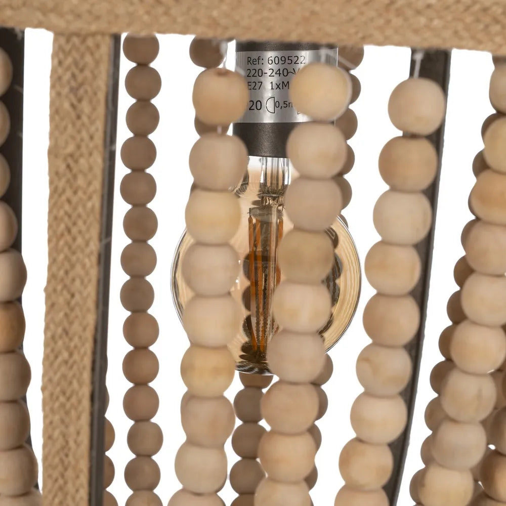 CEILING LAMP BEADING NATURAL WAY 44 X 43 X 72 CM