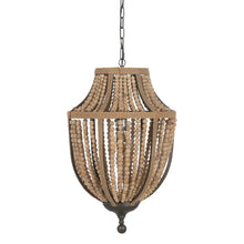 Charger l&#39;image dans la galerie, CEILING LAMP BEADING NATURAL WAY 44 X 43 X 72 CM