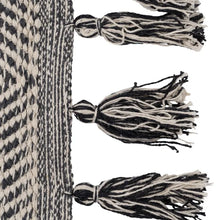 Cargar imagen en el visor de la galería, CARPET GREY POLYESTER-COTTON DECORATION 120 X 180 CM