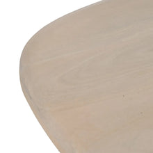 Cargar imagen en el visor de la galería, TABLE WHITE MANGO WOOD-MDF 67 X 50 X 38 CM